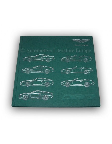 2003 ASTON MARTIN DB7 PROGRAMMA BROCHURE ENGELS