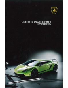 2011 LAMBORGHINI GALLARDO LP 570-4 SUPERLEGGERA BROCHURE ENGELS