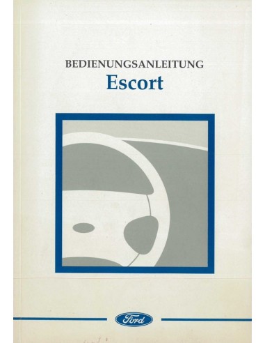 1997 FORD ESCORT INSTRUCTIEBOEKJE DUITS