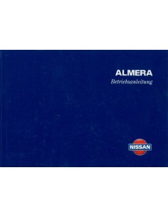 1996 NISSAN ALMERA INSTRUCTIEBOEKJE DUITS
