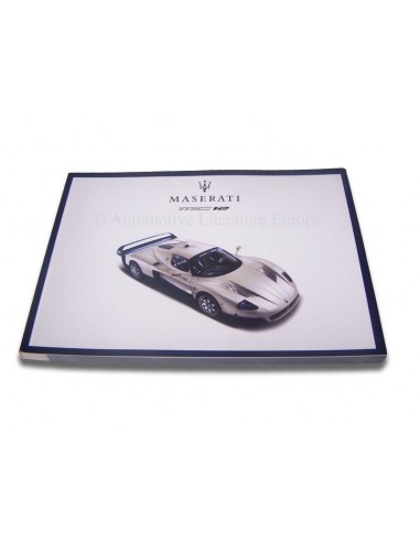 2004 MASERATI MC12 INSTRUCTIEBOEKJE ITALIAANS ENGELS FRANS