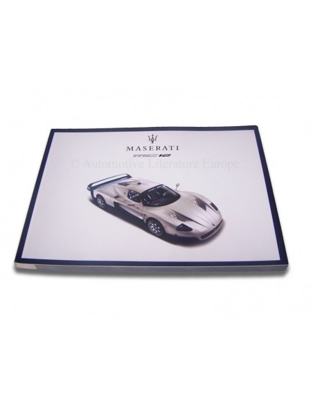 2004 MASERATI MC12 INSTRUCTIEBOEKJE ITALIAANS ENGELS FRANS