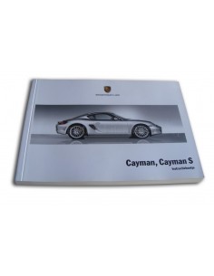 2007 PORSCHE CAYMAN & S INSTRUCTIEBOEKJE NEDERLANDS