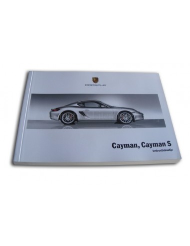 2007 PORSCHE CAYMAN & S INSTRUCTIEBOEKJE NEDERLANDS