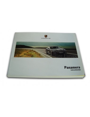 2013 PORSCHE PANAMERA INSTRUCTIEBOEKJE NEDERLANDS