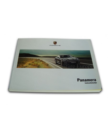 2013 PORSCHE PANAMERA INSTRUCTIEBOEKJE NEDERLANDS