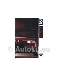1992 ALFA ROMEO 155 BROCHURE DUITS