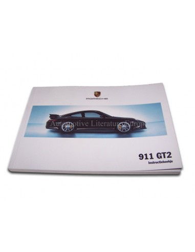 2009 PORSCHE 911 GT2 INSTRUCTIEBOEKJE NEDERLANDS