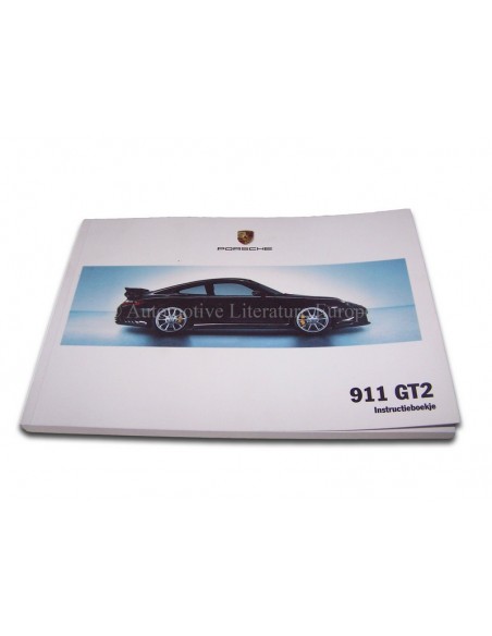 2009 PORSCHE 911 GT2 INSTRUCTIEBOEKJE NEDERLANDS