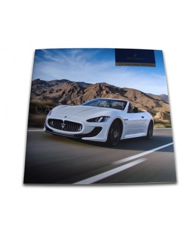2015 MASERATI GRANCABRIO MC SPORT BROCHURE DUITS