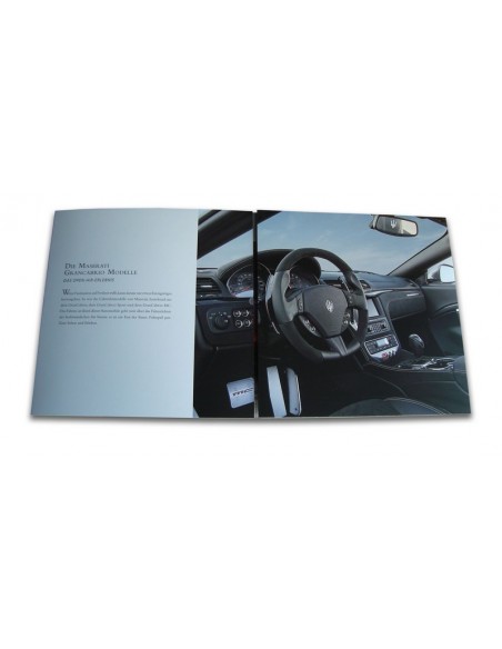 2015 MASERATI GRANCABRIO MC SPORT BROCHURE DUITS