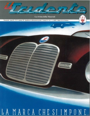1996 RIVISTA DEL CLUB MASERATI IL TRIDENTE MAGAZINE