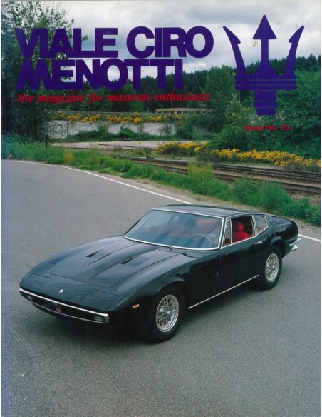 1996 MASERATI VIALE CIRO MENOTTI MAGAZINE ENGELS
