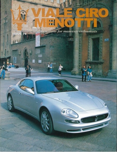 1998 MASERATI VIALE CIRO MENOTTI MAGAZINE ENGELS