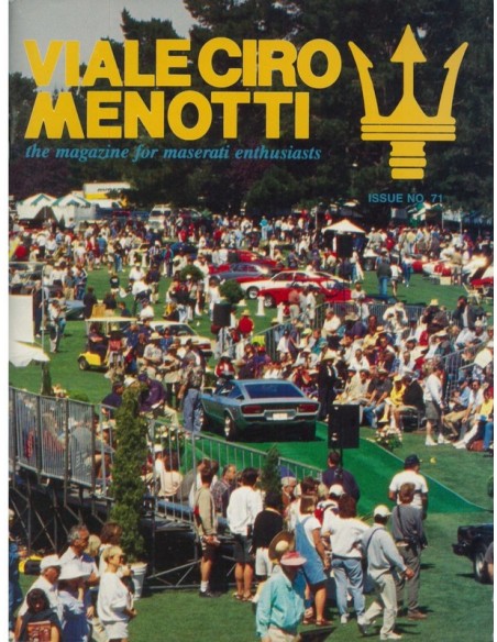 1996 MASERATI VIALE CIRO MENOTTI MAGAZINE ENGELS