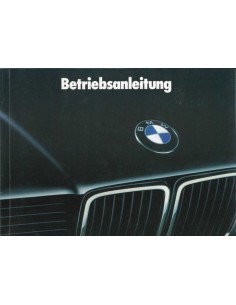 1990 BMW 7 SERIE INSTRUCTIEBOEKJE DUITS