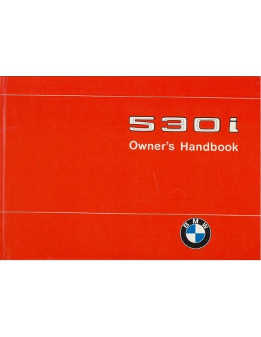 1974 BMW 5 SERIE INSTRUCTIEBOEKJE ENGELS USA