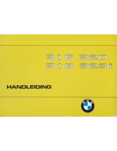 1979 BMW 3 SERIE INSTRUCTIEBOEKJE NEDERLANDS