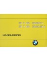1979 BMW 3 SERIE INSTRUCTIEBOEKJE NEDERLANDS