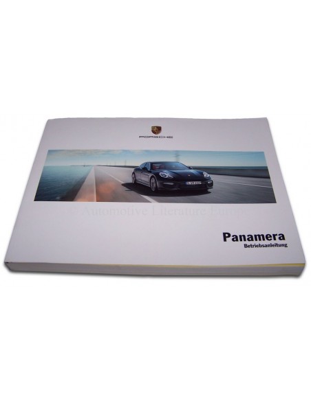 2014 PORSCHE PANAMERA INSTRUCTIEBOEKJE DUITS 
