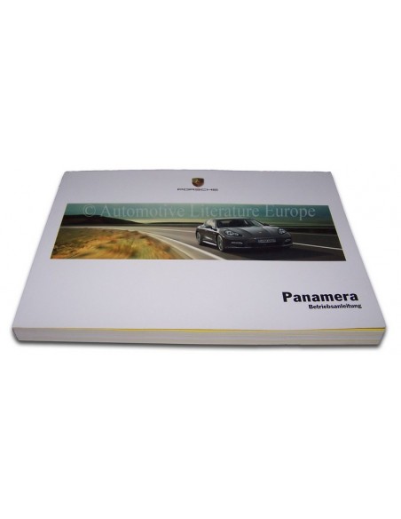 2013 PORSCHE PANAMERA INSTRUCTIEBOEKJE NEDERLANDS