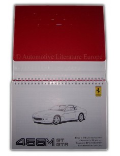 2001 FERRARI 456M GT GTA INSTRUCTIEBOEKJE IT GB FR DE 2