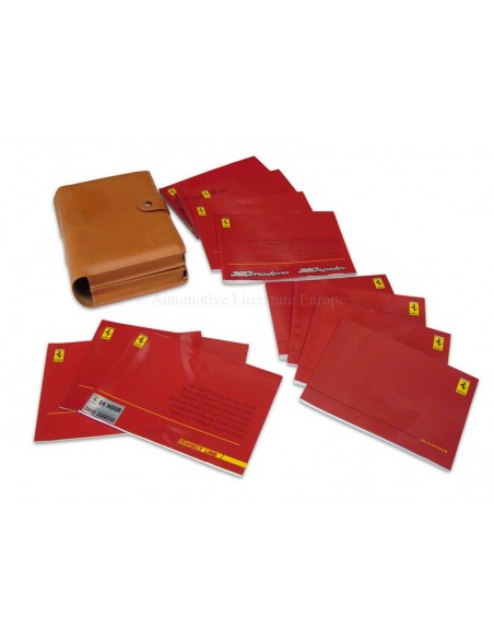 2004 FERRARI 360 SPIDER F1 COMPLETE BOORDMAP UK