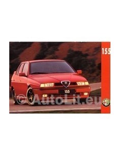 1995 ALFA ROMEO 155 LEAFLET NEDERLANDS