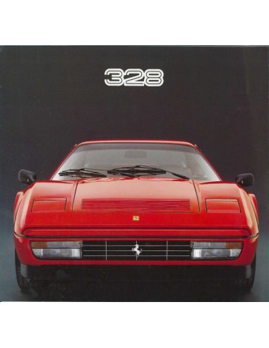 1985 FERRARI 328 GTB BROCHURE 387/85