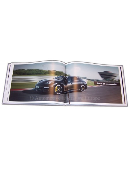 2015 PORSCHE PANAMERA TURBO S EXCLUSIVE SERIES HARDCOVER BROCHURE NEDERLANDS