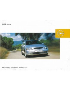 2003 OPEL ASTRA INSTRUCTIEBOEKJE NEDERLANDS