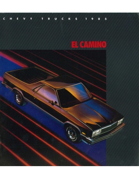 1985 CHEVROLET CHEVY EL CAMINO BROCHURE ENGELS