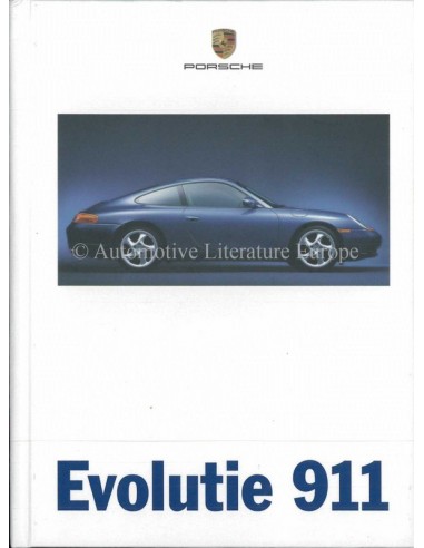 1998 PORSCHE 911 CARRERA HARDCOVER BROCHURE NEDERLANDS