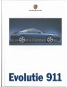 1998 PORSCHE 911 CARRERA HARDCOVER BROCHURE NEDERLANDS
