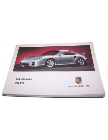 2001 PORSCHE 911 GT2 INSTRUCTIEBOEKJE NEDERLANDS
