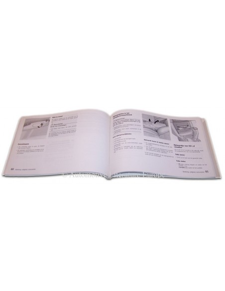 2001 PORSCHE 911 GT2 INSTRUCTIEBOEKJE NEDERLANDS