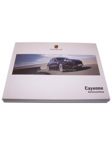 2012 PORSCHE CAYENNE INSTRUCTIEBOEKJE DUITS