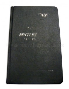 1965 BENTLEY T TYPE INSTRUCTIEBOEKJE ENGELS