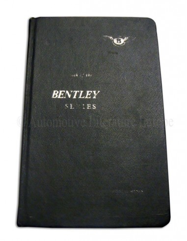 1965 BENTLEY T TYPE INSTRUCTIEBOEKJE ENGELS