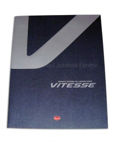 2012 BUGATTI EB 16.4 VEYRON GRAND SPORT VITESSE  KLANTEN BROCHURE CHINEES