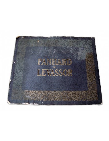 1904 PANHARD LEVASSOR PHAETON LANDAULET BROCHURE FRANS