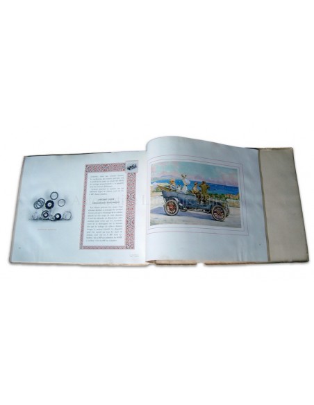 1904 PANHARD LEVASSOR PHAETON LANDAULET BROCHURE FRANS