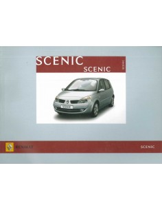 2006 RENAULT SCENIC INSTRUCTIEBOEKJE NEDERLANDS