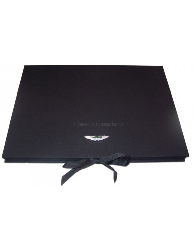 2012 ASTON MARTIN ONE-77 PORTFOLIO HARDCOVER BROCHURE ENGELS