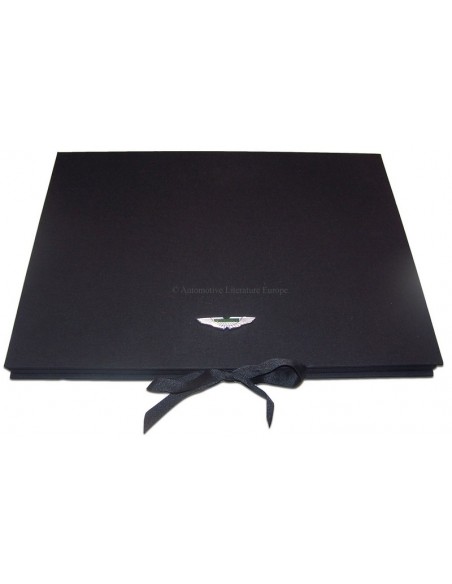 2012 ASTON MARTIN ONE-77 PORTFOLIO HARDCOVER BROCHURE ENGELS