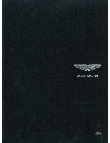 2007 ASTON MARTIN DBS MEDIA HARDCOVER BROCHURE ENGELS