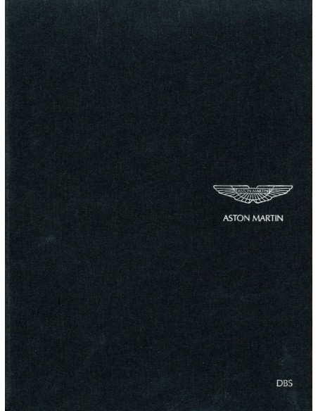 2007 ASTON MARTIN DBS MEDIA HARDCOVER BROCHURE ENGELS