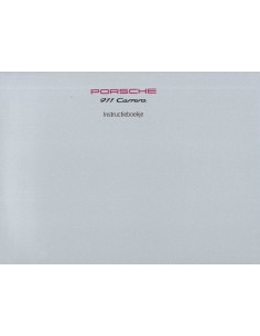 1994 PORSCHE 911 CARRERA INSTRUCTIEBOEKJE NEDERLANDS