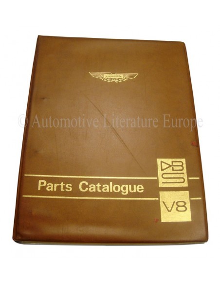 1971 ASTON MARTIN DBS V8 SALOON ONDERDELENHANDBOEK ENGELS
