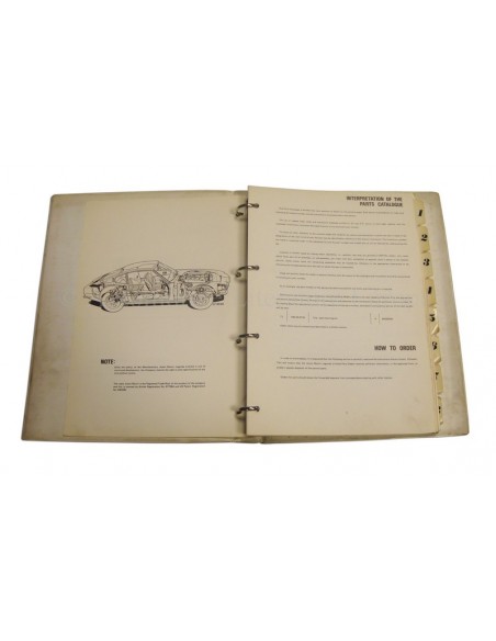 1971 ASTON MARTIN DBS V8 SALOON ONDERDELENHANDBOEK ENGELS